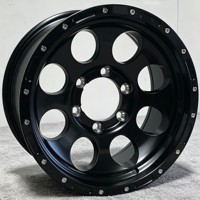 Jantes en stock 15x10 pouces ET-46/-44mm 5x114.3 6x139.7 Jantes tout-terrain pour Toyota Tacoma 4Runner Chevy Silverado 1500 GMC Canyon