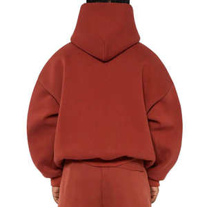 ขายส่งเทอร์รี่ฝรั่งเศส Hoodies เสื้อสเวตเตอร์ขนาดใหญ่ที่กําหนดเองว่างเปล่าตัดเสื้อฮู้ดไหล่ตก - Product Image 2