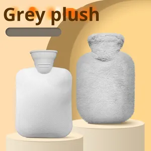 Bolsa de Agua Caliente de PVC de Alta Densidad, Estilo Simple, con Diseño de Dibujos Animados, Portátil, Calentador de Manos Personal, Anti-frío y Seguro - Product Image 5