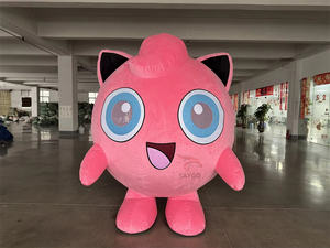 ชุดมาสคอตตัวการ์ตูนวิกกี้ลัฟฟ์แบบเป่าลม ราคาโรงงาน สำหรับโปรโมชั่น ชุดมาสคอตตัวละครตลกจากทีวีและภาพยนตร์ - Product Image 2