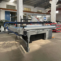 Machine à scier les panneaux à table coulissante à commande par écran tactile du fabricant pour le bois