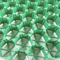 Pavés en plastique PE recyclés 100% Système de pavés perméables à l'herbe et au gravier HexPave pour parking et allée