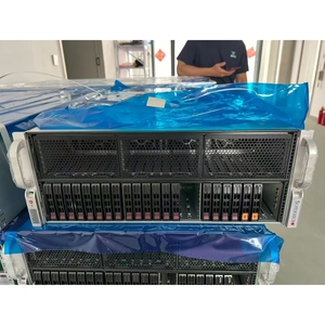Serveur en rack d'occasion Supermicro AS-4124GS-TNR 4U GPU |   Double processeur AMD EPYC |   8-GPU PCIe 4.0 |   2000W 4 baies pour alimentateurs |   Excellent état - Product Image 1