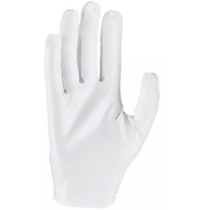 Guantes de Fútbol Americano Blancos para Receptor, con Palma de Silicona Ultra Grip, Protección para las Manos del Jugador - Product Image 4
