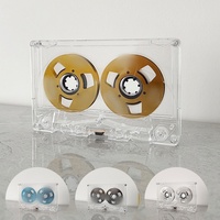Cassettes vierges MP3 haute fidélité double face en métal de 55 minutes pour l'enregistrement et la lecture dans les lecteurs et enregistreurs de cassettes