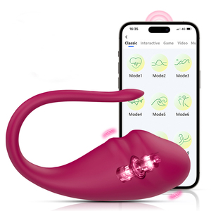 Uovo Vibrante con Controllo APP per Smartphone, 10 Modalità di Vibrazione, Ricarica USB, Giocattolo Sessuale per Donne, Stimolatore Clitorideo, Giocattolo per Adulti - Product Image 1