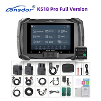 Programmeur de clés Lonsdor K518 PRO version complète avec émulateur GM CAN FD Toyota intégré, obtenez un TOY gratuit. JLR Nissan VOL. Licence