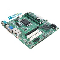Motherboard Jetway JLM0B-00 Micro ATX Intel LGA1151 Socket Prosesor Core Generasi ke-9/8 Chipset H310 2xDDR4 64GB Realtek HD Audio