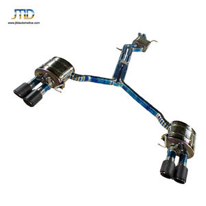 مصنع JTLD لعادم العادم catt لأودي S4 S5 tيتانيوم من الخلف + نظام العادم Valvetronic - Product Image 5