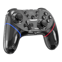 Manette de jeu Switch à double capteur Hall, modèle exclusif, avec double moteur pour vibration, sangle de programmation arrière et lumières LED pour Switch2