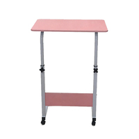 Soporte de Metal Plegable y Convertible Multifuncional para Laptop, Mesa Portátil con Altura Ajustable para Sofá, Cama y Estudio