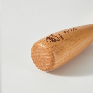 Cuillères à riz en silicone avec manche en bois, antiadhésives, pour cuiseur à riz électrique domestique - Product Image 6