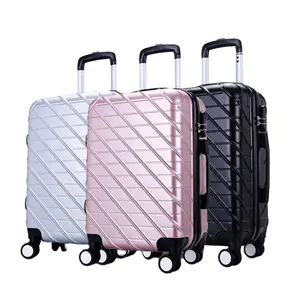 Gratis Monster Fabrikanten Abs Pc Trolley Tas Malas De Viagem 20/24/28 Maat Koffer