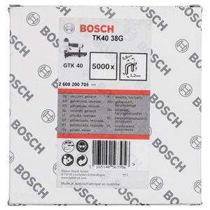 Bosch-2608200705 TK40หลัก, กัลวาไนซ์-EAN 3165140563956 brads, Pins และเล็บลวดเย็บกระดาษโลหะ - Product Image 2