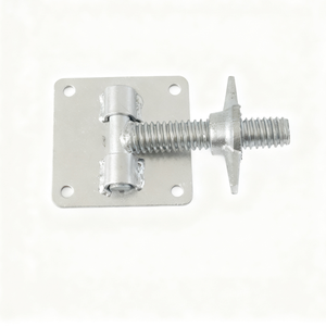 Điều chỉnh giàn giáo vít jack, san lấp mặt bằng tấm cơ sở cho thép chống đỡ shoring và hệ thống hỗ trợ - Product Image 3