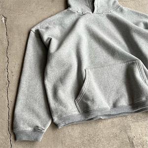 Hoodies Oversized Personalizados em Algodão Pesado para Moda de Rua, Estilo Vintage e Desgastado para Homens - Product Image 3