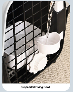 Jaula Transportadora de Acero para Mascotas, Económica, de Plástico, para Gatos y Perros, <span class=keywords><strong>Caja</strong></span> de <span class=keywords><strong>Transporte</strong></span> - Product Image 3