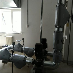 LANCHUANG özelleştirilmiş yeniden çıkarılabilir kompozit malzeme susturucu/rüzgar borusu/Turbo ısı yalıtım ceket vana yalıtım - Product Image 3