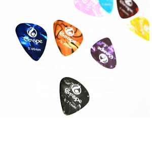 Instrumentos musicales guitarra mette delrin Selección <span class=keywords><strong>de</strong></span> <span class=keywords><strong>JAZZ</strong></span> perla celuloide ABS nylon en blanco personalizado guitarra - Product Image 1