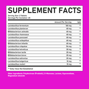 Hot Selling Men's <b>Probiotic</b> <b>Tablets</b> Digestive Health Supplement Promotes Gut Flora Balance Prebiotic <b>Tablets</b> - Product Image 6