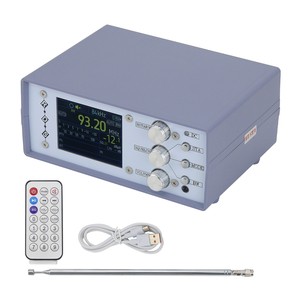 Tef6686 RDS AM FM LM mW SW oirt Máy tính để bàn Full Band Radio Receiver phiên bản Stereo + điều khiển từ xa - Product Image 1