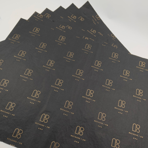 Chất Lượng Cao 17G Đặc Sản Giấy Tùy Chỉnh Màu Đen Vàng Logo In Gói Mô Cho Quần Áo Xà Phòng Cho Thương Hiệu Tên Trình bày - Product Image 3