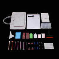 Haute qualité diamant peinture outils stockage sac à main A4 panneau lumineux LED pour bricolage artisanat diamant broderie accessoires Kit