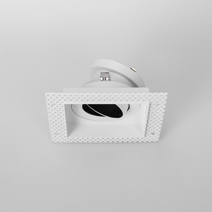 Máx. 13W/Máx. Módulo LED Cuadrado Apex de Aluminio Moderno de 7W/Lámpara GU 10 y MR 16, Downlight Modular Inclinable de Bajo Deslumbramiento - Product Image 2