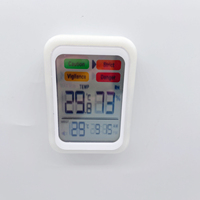 Termometer Digital pabrik grosir HS01 pengukur stroke panas dengan WBGT, pengukur stroke panas Digital dengan suhu dan kelembaban