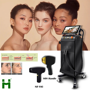 Láser HUAMEI 2025 Nuevo 2 en 1 para Eliminación de Tatuajes, Láser Pico Profesional, Máquina de Depilación Láser de Diodo 755 1064 808nm - Product Image 2