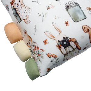Cuscino per Neonati di Alta Qualità, Personalizzabile, in Bambù e Spandex, a Forma di Unicorno o Orso, per <span class=keywords><strong>Culla</strong></span> - Product Image 5