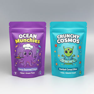 Emballage personnalisé de sachets refermables anti-odeurs pour bonbons, biscuits, gummies comestibles, sachets <span class=keywords><strong>en</strong></span> plastique Mylar avec fermeture éclair - Product Image 1
