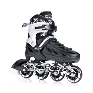 Patines en Línea con <span class=keywords><strong>Ruedas</strong></span> Luminosas para Niños Principiantes, Patines en Línea Ajustables - Product Image 1