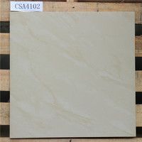 Carrelage de sol de voiture en porcelaine polie, Carrelage en ivoire et Beige, 400x400mm, 500x500mm, 600x600mm, Soluble dans l'eau, Foshan