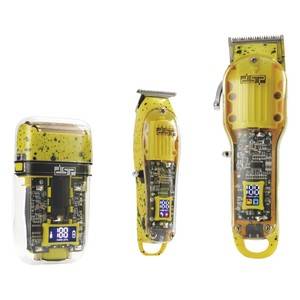 Ensemble de tondeuses à cheveux DSP avec écran LCD, moteur sans balais, modèle rechargeable pour usage domestique - Product Image 1