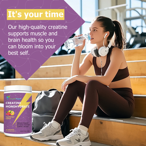 Custom Made Healthcare <b>Supplement</b> Promote Cognitive Function Muscle Growth Powder Women Creatine Monohydrate Powder - Product Image 4