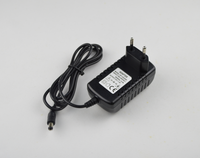 Adaptador de Corriente Universal de Pared CA/CC de 24W 12V 2A con Múltiples Conectores DC, Certificaciones DOE VI, CE, FCC, SAA, para Tiras de Luz LED, Fabricante OEM