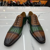 Chaussures habillées de luxe pour hommes en cuir de vachette de haute qualité, livraison rapide, vente en gros fabricant