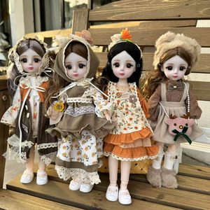 Conjunto de Ropa de Tela Gótica de Alta Gama para Muñeca de 30 cm, Estilo Constant Tide Confused, Vestido para Muñeca Princesa - Product Image 2