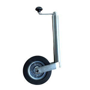Roue de jockey électrique pour lève-voiture de caravane et lève-toit de camping-car, roue pleine de 8 pouces, kits de conversion pour fauteuils roulants et fourgons - Product Image 1