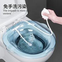Choice Fun Female Bidet Basin PP Kunststoff Metall Hocken Mond pflege Toilette Schwangere Frauen Hämorrhoiden Pflege Einweichen
