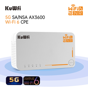 Routeur CPE 5G KuWFi <span class=keywords><strong>Ax3600</strong></span> 4000 mAh Wifi 6 Routeur Wifi de poche 5G débloqué Routeur Wifi portable 5G avec emplacement pour carte SIM - Product Image 4
