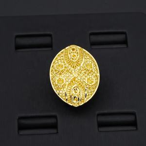 JXX Vente Chaude Bijoux en Laiton Style Dubaï Plaqué Or 24 carats Bagues de Haute Qualité Bijoux Femme Tendance Vente en Gros Mixte - Product Image 4