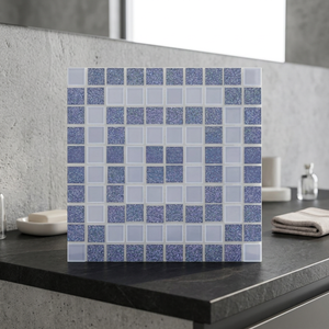 Carreaux de sol en céramique 3D rustiques numériques 400x400mm, imperméables, résistants à l'usure, effet brique, pour salle de bain - Product Image 6