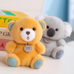 Adorable Mini <span class=keywords><strong>Animal</strong></span> de Peluche para Máquina de Grúa Juguete de Peluche Personalizado de Dibujo de Felpa Mapache Koala Conejo Pingüino Animales Salvajes - Product Image 4