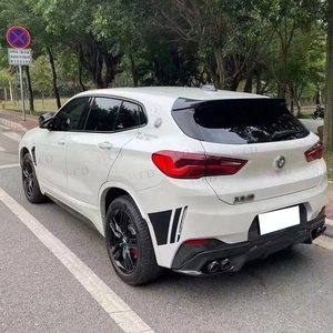 Kit carrosserie style 3D en fibre <span class=keywords><strong>de</strong></span> carbone pour <span class=keywords><strong>BMW</strong></span> <span class=keywords><strong>X2</strong></span> F39 2019+ : Lame avant, diffuseur <span class=keywords><strong>de</strong></span> pare-chocs arrière, spoiler <span class=keywords><strong>de</strong></span> <span class=keywords><strong>toit</strong></span>, jupes latérales et séparateurs - Product Image 5