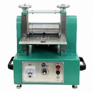 Machine à plier les bandes de cuir de 15 cm pour rubans délicats, avec rouleau de gaufrage pour bracelets de montre, chaussures, ceintures en cuir et bandes d'épaule - Product Image 1