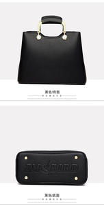 Sac à main de grande capacité pour femmes sac à bandoulière en cuir nouvelle tendance sacs à main tendance pour femmes - Product Image 5