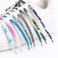 Enfants et adultes serrure métallique magnétique plate pour lacet sans cravate dentelle de chaussure élastique Polyester paresseux Sneaker dentelle pour adultes et Ki