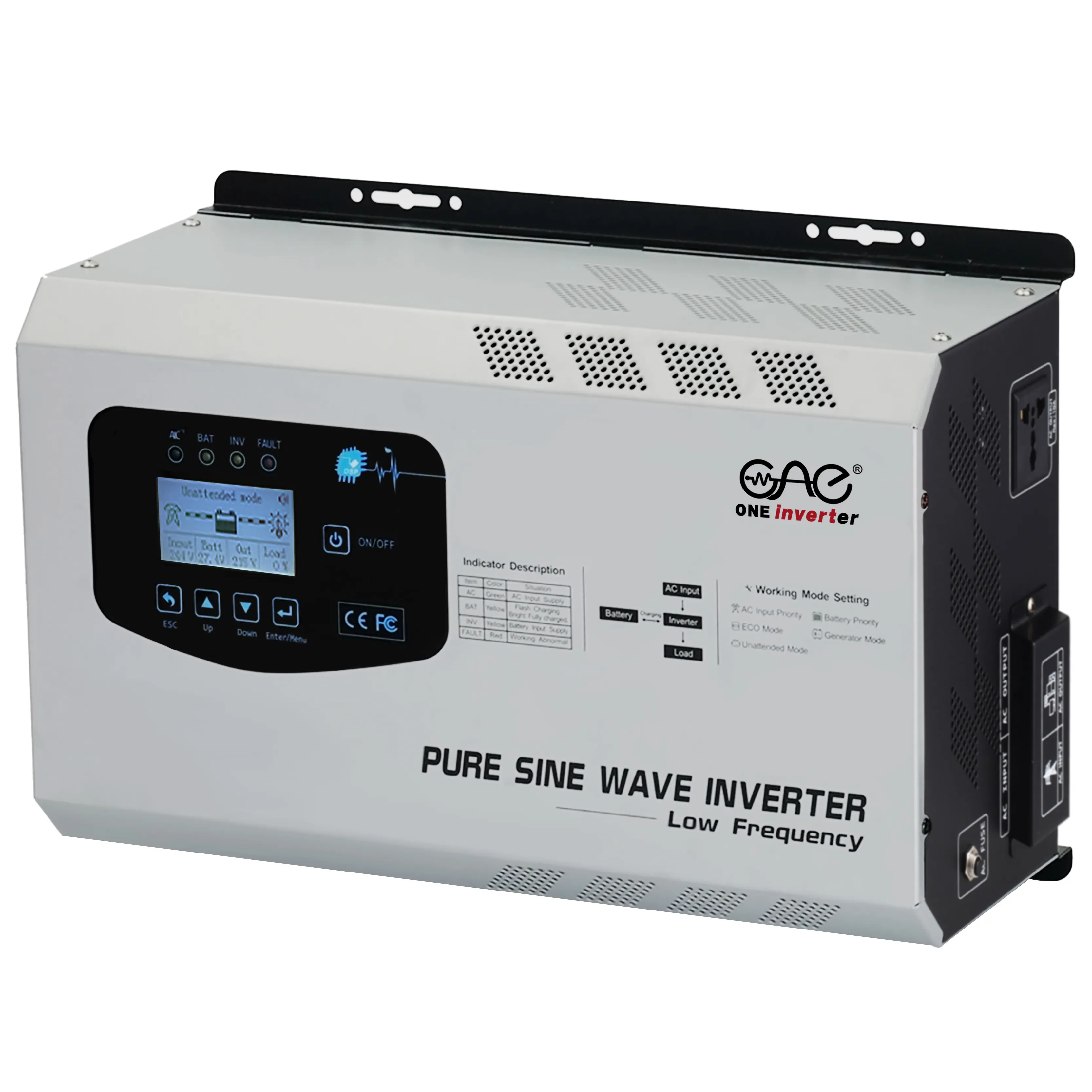 pure sine wave solar inverter 3000w 5000w off grid solar power inverter for home solar system